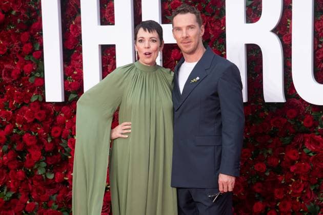 The Roses UK Premiere Arrivals at Odeon Luxe, Leicester Square, London, UK Olivia Colman and Benedict Cumberbatch attends The The Roses UK Premiere at Odeon Luxe, Leicester Square, London, England, UK on Thursday 28 August, 2025., Credit:Justin Ng Avalon UK, England, London, Odeon Luxe, Leicester Square Copyright: xJustinxNgx xAvalonx 1032181097