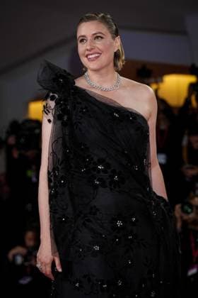 Jay Kelly red carpet during the 82nd Venice International Film Festival in Venice, Italy on 28 August 2025. Greta Gerwig attends the Jay Kelly red carpet during the 82nd Venice International Film Festival in Venice, Italy on 28 August 2025., Credit:Stefano Costantino TTL Avalon Italy, Venice  Copyright: xStefanoxCostantinoxTTLx xAvalonx 1032159953