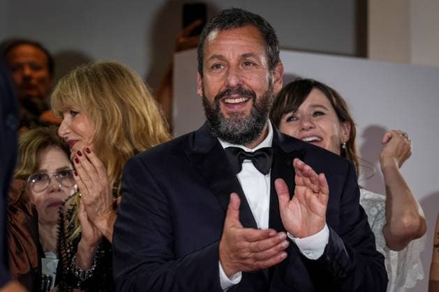 Jay Kelly red carpet during the 82nd Venice International Film Festival in Venice, Italy on 28 August 2025. Adam Sandler attends the Jay Kelly red carpet during the 82nd Venice International Film Festival in Venice, Italy on 28 August 2025., Credit:Stefano Costantino TTL Avalon Italy, Venice  Copyright: xStefanoxCostantinoxTTLx xAvalonx 1032160065