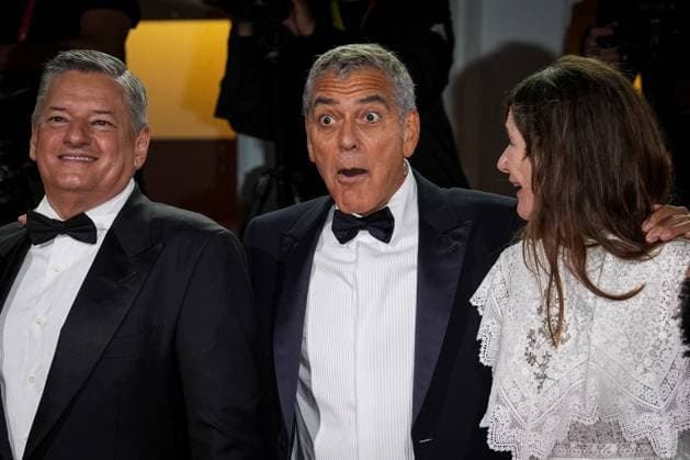 Jay Kelly red carpet during the 82nd Venice International Film Festival in Venice, Italy on 28 August 2025. George Clooney attends the Jay Kelly red carpet during the 82nd Venice International Film Festival in Venice, Italy on 28 August 2025., Credit:Stefano Costantino TTL Avalon Italy, Venice  Copyright: xStefanoxCostantinoxTTLx xAvalonx 1032160072
