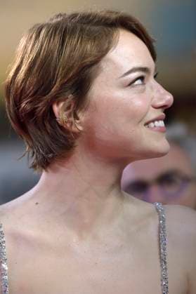 Emma Stone attends the Bugonia red carpet during the 82nd Venice International Film Festival on Thursday, August 28, 2025 in Venice, Italy.  VEN20250828202 RoccoxSpaziani