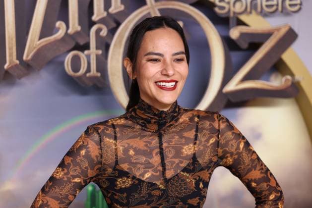 August 28, 2025, Las Vegas, Nevada, USA: JESSICA MATTEN on the yellow carpet for the world premiere of the Wizard of Oz at Sphere in Las Vegas, Nevada. Las Vegas USA - ZUMAg247 20250828_znp_g247_019 Copyright: xGagexSkidmorex
