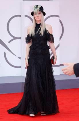 August 28, 2025, Venice, Italy: Magda Swider arrives at the premiere of Orphan during the 82nd Venice International Film Festival at Palazzo del Cinema on the Lido in Venice, Italy, on 28 August 2025. Photo: Venice Italy - ZUMAm179 20250828_zep_m179_203 Copyright: xAlecxMichaelx