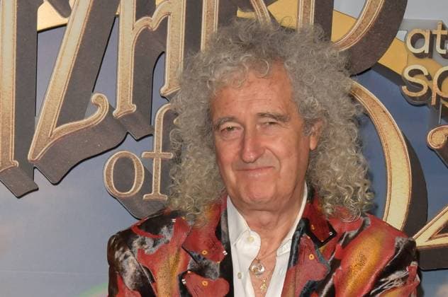 LAS VEGAS, NV - AUGUST 28: Brian May at the world premiere of The Wizard of Oz at Sphere in Las Vegas, Nevada on August 28, 2025. Copyright: xDeexCeexCarterx