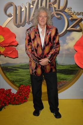 LAS VEGAS, NV - AUGUST 28: Brian May at the world premiere of The Wizard of Oz at Sphere in Las Vegas, Nevada on August 28, 2025. Copyright: xDeexCeexCarterx