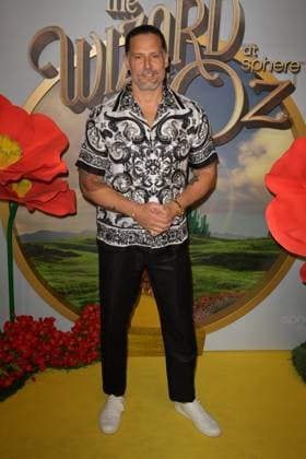 LAS VEGAS, NV - AUGUST 28: Joe Manganiello at the world premiere of The Wizard of Oz at Sphere in Las Vegas, Nevada on August 28, 2025. Copyright: xDeexCeexCarterx