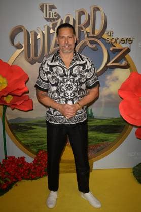 LAS VEGAS, NV - AUGUST 28: Joe Manganiello at the world premiere of The Wizard of Oz at Sphere in Las Vegas, Nevada on August 28, 2025. Copyright: xDeexCeexCarterx