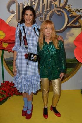 LAS VEGAS, NV - AUGUST 28: Hilary Shepard Turner and Rosanna Arquette at the world premiere of The Wizard of Oz at Sphere in Las Vegas, Nevada on August 28, 2025. Copyright: xDeexCeexCarterx