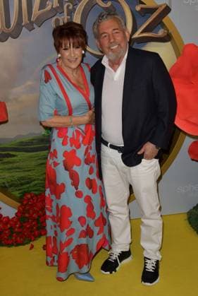 LAS VEGAS, NV - AUGUST 28: Lorna Luft and James L. Dolan at the world premiere of The Wizard of Oz at Sphere in Las Vegas, Nevada on August 28, 2025. Copyright: xDeexCeexCarterx