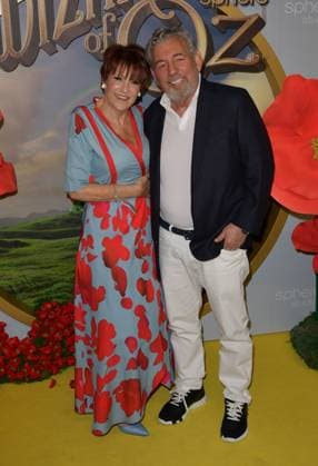 LAS VEGAS, NV - AUGUST 28: Lorna Luft and James L. Dolan at the world premiere of The Wizard of Oz at Sphere in Las Vegas, Nevada on August 28, 2025. Copyright: xDeexCeexCarterx