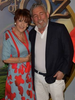 LAS VEGAS, NV - AUGUST 28: Lorna Luft and James L. Dolan at the world premiere of The Wizard of Oz at Sphere in Las Vegas, Nevada on August 28, 2025. Copyright: xDeexCeexCarterx