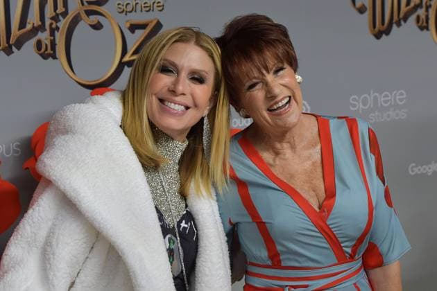 LAS VEGAS, NV - AUGUST 28: Jill Martin and Lorna Luft at the world premiere of The Wizard of Oz at Sphere in Las Vegas, Nevada on August 28, 2025. Copyright: xDeexCeexCarterx