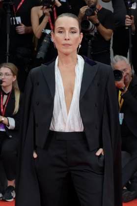 Noomi Rapace at the premiere of the feature film Bugonia at the Biennale di Venezia 2025 82 Venice International Film Festival at the Palazzo del Cinema Venice, 28 08 2025 Foto:xA.xM.xTinghinox xFuturexImagex bugonia_5704
