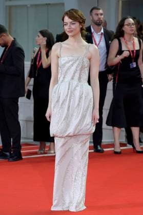 Emma Stone at the premiere of the feature film Bugonia at the Biennale di Venezia 2025 82 Venice International Film Festival at the Palazzo del Cinema Venice, 28 08 2025 Foto:xA.xM.xTinghinox xFuturexImagex bugonia_5727