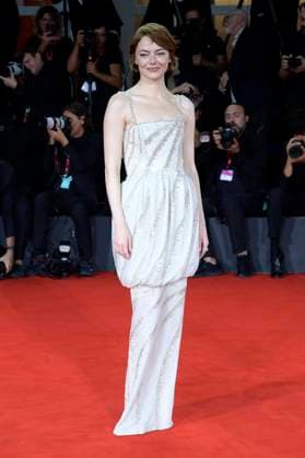 Emma Stone at the premiere of the feature film Bugonia at the Biennale di Venezia 2025 82 Venice International Film Festival at the Palazzo del Cinema Venice, 28 08 2025 Foto:xA.xM.xTinghinox xFuturexImagex bugonia_5732