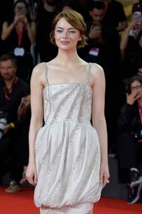 Emma Stone at the premiere of the feature film Bugonia at the Biennale di Venezia 2025 82 Venice International Film Festival at the Palazzo del Cinema Venice, 28 08 2025 Foto:xA.xM.xTinghinox xFuturexImagex bugonia_5736