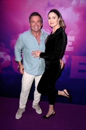 Peter Klein and Yvonne Woelke at the premiere of the reality show The Power at Alice Rooftop Garden Berlin, 28 08 2025 Foto:xN.xKubelkax xFuturexImagex power_5805