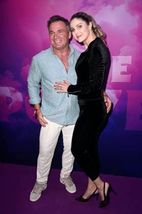 Peter Klein and Yvonne Woelke at the premiere of the reality show The Power at Alice Rooftop Garden Berlin, 28 08 2025 Foto:xN.xKubelkax xFuturexImagex power_5807