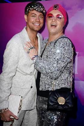 Marcell Damaschke and Julian F M Stoeckel at the premiere of the reality show The Power at Alice Rooftop Garden Berlin, 28 08 2025 Foto:xN.xKubelkax xFuturexImagex power_5809