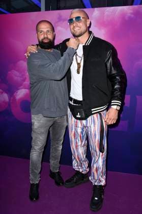 Jihad Ali Khan and Eric Sindermann at the premiere of the reality show The Power at Alice Rooftop Garden Berlin, 28 08 2025 Foto:xN.xKubelkax xFuturexImagex power_5828