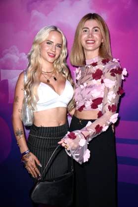 Gina Beckmann and Stephie Stark at the premiere of the reality show The Power at Alice Rooftop Garden Berlin, 28 08 2025 Foto:xN.xKubelkax xFuturexImagex power_5842