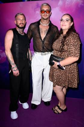 Lucas Schwarze and guests at the premiere of the reality show The Power at Alice Rooftop Garden Berlin, 28 08 2025 Foto:xN.xKubelkax xFuturexImagex power_5851