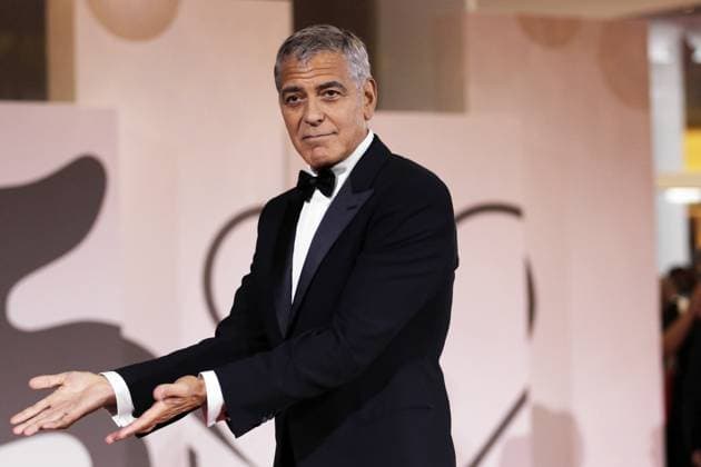 Red carpet for the movie Jay Kelly during the 82st Venice International Film Festival, August 28, 2025 Europe, Italy, Lido di Venezia, August 28, 2025: Amal Clooney and George Clooney attend a red carpet for the movie Jay Kelly during the 82st Venice International Film Festival on August 28, 2025, in Venice, Italy., Credit:Ottavia Da Re Avalon Italy, Venice  Copyright: xOttaviaxDaxRex xAvalonx 1032294346