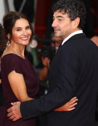 August 29, 2025, Venice, Veneto, Italy: VIRGINIE LEDOYEN and FRANCK COURTES on the red carpet for the A Pied d Oeuvre Premiere screening at the 82nd Venice Film Festival at the Venice Lido, Italy. Venice Italy - ZUMAc179 20250829_zep_c179_083 Copyright: xMickaelxChavetx