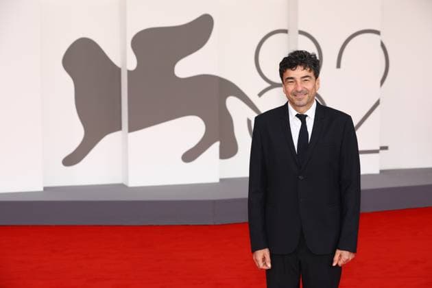 August 29, 2025, Venice, Veneto, Italy: FRANCK COURTES on the red carpet for the A Pied d Oeuvre Premiere screening at the 82nd Venice Film Festival at the Venice Lido, Italy. Venice Italy - ZUMAc179 20250829_zep_c179_093 Copyright: xMickaelxChavetx