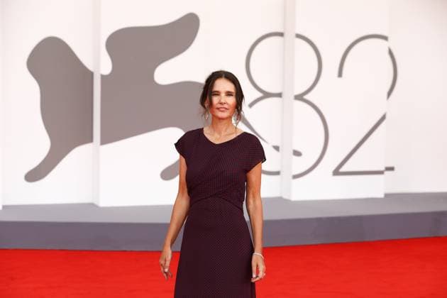 August 29, 2025, Venice, Veneto, Italy: VIRGINIE LEDOYEN on the red carpet for the A Pied d Oeuvre Premiere screening at the 82nd Venice Film Festival at the Venice Lido, Italy. Venice Italy - ZUMAc179 20250829_zep_c179_099 Copyright: xMickaelxChavetx