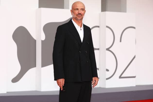 August 29, 2025, Venice, Veneto, Italy: JULIEN COLONNA on the red carpet for the A Pied d Oeuvre Premiere screening at the 82nd Venice Film Festival at the Venice Lido, Italy. Venice Italy - ZUMAc179 20250829_zep_c179_103 Copyright: xMickaelxChavetx