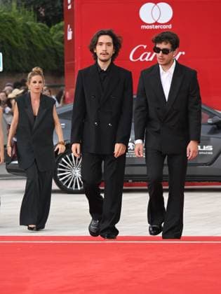 Venice, 82nd Venice International Film Festival 2025 - evening 3 - red carpet of the film A Pied D Oeuvre In the photo Ludovic Boukherma, Zoran Boukherma  Copyright: xAlbertoxTerenghix xipa-agency.netx xPoolxPhotoxEventsx06x IPA_Agency_IPA63580840