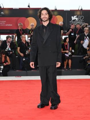 Venice, Italy: Venice, 82nd Venice International Film Festival 2025 - evening 3 - red carpet of the film A Pied D Oeuvre In the photo Sayyid El Alami Venice Italy  - ZUMAp169 20250829_zea_p169_599 Copyright: xAlbertoxTerenghix