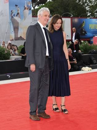 Venice, Italy: Venice, 82nd Venice International Film Festival 2025 - evening 3 - red carpet of the film A Pied D Oeuvre In the photo Audrey Ismael Venice Italy  - ZUMAp169 20250829_zea_p169_617 Copyright: xAlbertoxTerenghix