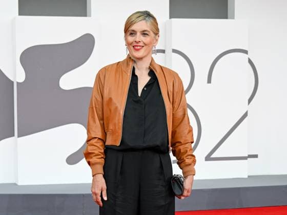 Venice, 82nd Venice International Film Festival 2025 - Evening 3 - Red Carpet for the film A Pied D Oeuvre - Pictured: Valérie Donzelli  Copyright: xManuelexMangiarottix xipa-agency.netx xPoolxPhotoxEventsx06x IPA_Agency_IPA63581532