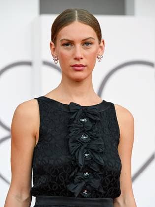 Venice, 82nd Venice International Film Festival 2025 - Evening 3 - Red Carpet for the film A Pied D Oeuvre - Pictured: Lou Lampros  Copyright: xManuelexMangiarottix xipa-agency.netx xPoolxPhotoxEventsx06x IPA_Agency_IPA63581553