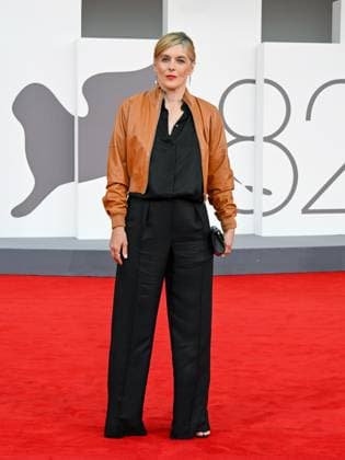 Venice, 82nd Venice International Film Festival 2025 - Evening 3 - Red Carpet for the film A Pied D Oeuvre - Pictured: Valérie Donzelli  Copyright: xManuelexMangiarottix xipa-agency.netx xPoolxPhotoxEventsx06x IPA_Agency_IPA63581607