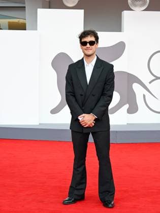 Venice, ITALY: Venice, 82nd Venice International Film Festival 2025 - Evening 3 - Red Carpet for the film A Pied D Oeuvre - Pictured: Zoran Boukherma Venice ITALY  - ZUMAp169 20250829_zea_p169_663 Copyright: xManuelexMangiarottix