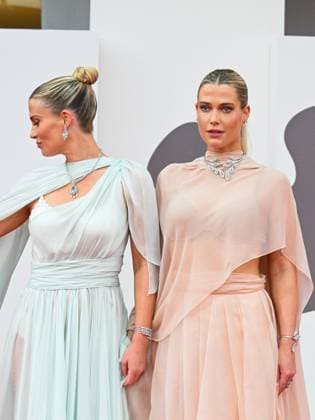 Venice, 82nd Venice International Film Festival 2025 - Evening 3 - The red carpet for the film After The Hunt. Pictured are Lady Amelia and Eliza Spencer.  Copyright: xLadyxAmeliaxedxElizaxSpencerx xipa-agency.netx xPoolxPhotoxEventsx06x IPA_Agency_IPA63582808