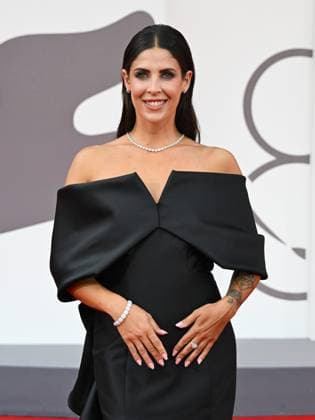 Venice, 82nd Venice International Film Festival 2025 - Evening 3 - Red Carpet for the film After The Hunt - Pictured: Martina Luchena  Copyright: xManuelexMangiarottix xipa-agency.netx xPoolxPhotoxEventsx06x IPA_Agency_IPA63582846