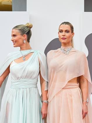 Venice, 82nd Venice International Film Festival 2025 - Evening 3 - The red carpet for the film After The Hunt. Pictured are Lady Amelia and Eliza Spencer.  Copyright: xLadyxAmeliaxedxElizaxSpencerx xipa-agency.netx xPoolxPhotoxEventsx06x IPA_Agency_IPA63582802