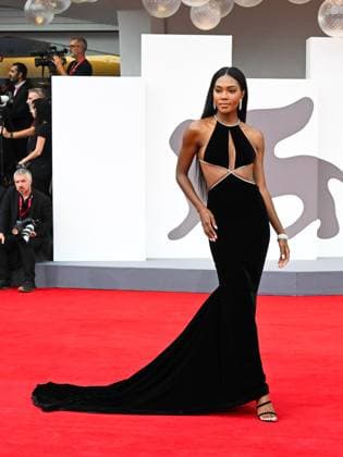 Venice, 82nd Venice International Film Festival 2025 - Evening 3 - The red carpet for the film After The Hunt. Pictured: Afiya Bennett  Copyright: xManuelexMangiarottix xipa-agency.netx xPoolxPhotoxEventsx06x IPA_Agency_IPA63583638