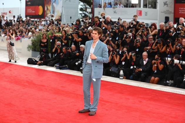 August 29, 2025, Venice, Veneto, Italy: ANDREW GARFIELD on the red carpet for the After the Hunt Premiere screening at the 82nd Venice Film Festival at the Venice Lido, Italy. Venice Italy - ZUMAc179 20250829_zep_c179_123 Copyright: xMickaelxChavetx