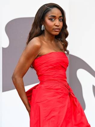 Venice, 82nd Venice International Film Festival 2025 - Evening 3 - The red carpet for the film After The Hunt. Pictured: Ayo Edebiri  Copyright: xManuelexMangiarottix xipa-agency.netx xPoolxPhotoxEventsx06x IPA_Agency_IPA63583992