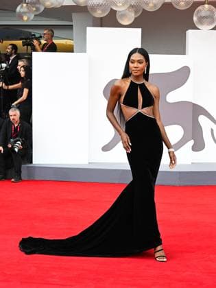 Venice, Italy: Venice, 82nd Venice International Film Festival 2025 - Evening 3 - The red carpet for the film After The Hunt. Pictured: Afiya Bennett Venice Italy  - ZUMAp169 20250829_zea_p169_968 Copyright: xManuelexMangiarottix
