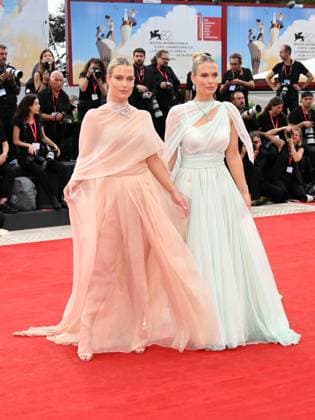 Venice, 82nd Venice International Film Festival 2025 - evening 3 - red carpet of the film After the Hunt Pictured: Lady Amelia Spencer Lady, Lady Eliza Spencer  Copyright: xAlbertoxTerenghi PoolxPhotoxEventsx06x xipa-agency.netx xPoolxPhotoxEventsx06x IPA_Agency_IPA63584571