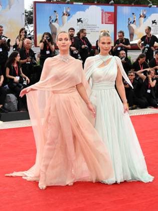 Venice, 82nd Venice International Film Festival 2025 - evening 3 - red carpet of the film After the Hunt Pictured: Lady Amelia Spencer Lady, Lady Eliza Spencer  Copyright: xAlbertoxTerenghi PoolxPhotoxEventsx06x xipa-agency.netx xPoolxPhotoxEventsx06x IPA_Agency_IPA63584592