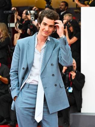 Venice, 82nd Venice International Film Festival 2025 - Evening 3 - The red carpet for the film After The Hunt. Pictured is Andrew Garfield.  Copyright: xManuelexMangiarottix xipa-agency.netx xPoolxPhotoxEventsx06x IPA_Agency_IPA63585053