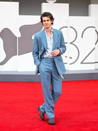 Venice, 82nd Venice International Film Festival 2025 - Evening 3 - The red carpet for the film After The Hunt. Pictured is Andrew Garfield.  Copyright: xManuelexMangiarottix xipa-agency.netx xPoolxPhotoxEventsx06x IPA_Agency_IPA63585061