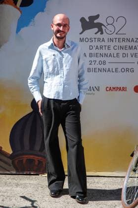 August 29, 2025, Venice, Italy: Jaume Claret Muxart attends the red carpet of the film Estrany Riu (Strange River) at the Sala Darsena during the 82nd Venice Film Festival. Venice Italy - ZUMAs197 20250829_aaa_s197_206 Copyright: xMarcoxBaradax